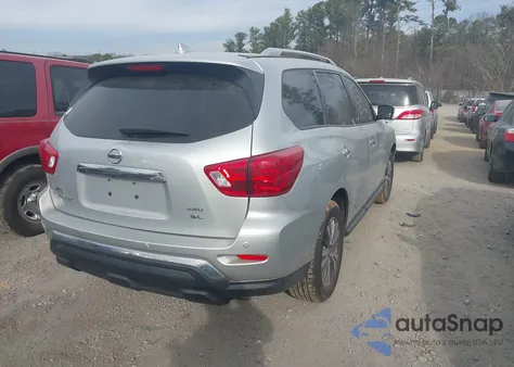 2019 Nissan Pathfinder Sl из США, поврежденный, VIN 5N1DR2MMXKC636177